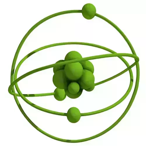 Atom 3D Model 3D print model