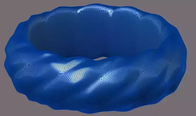 Colecttion of 10 rings for 3D Printing