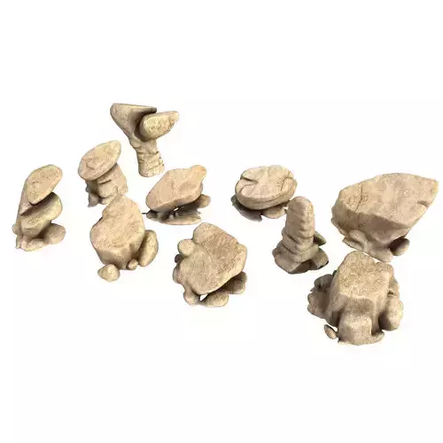 Set of 10 Rocks