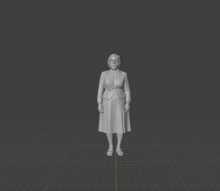 Rosa Parks 3D print model_0