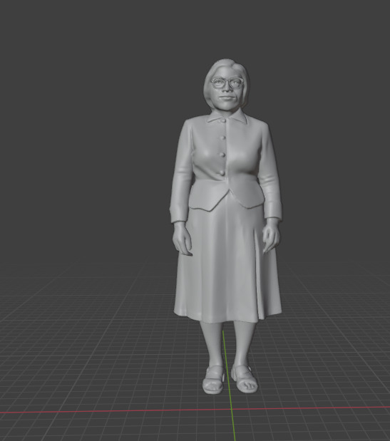 Rosa Parks 3D print model_8