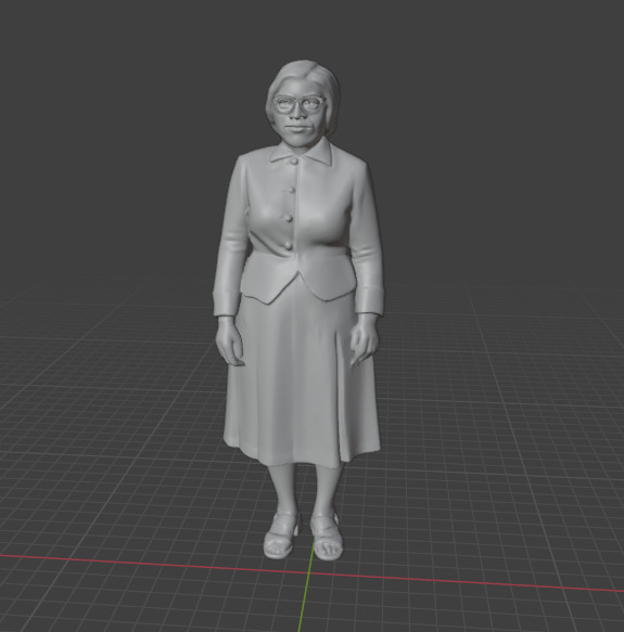 Rosa Parks 3D print model_15
