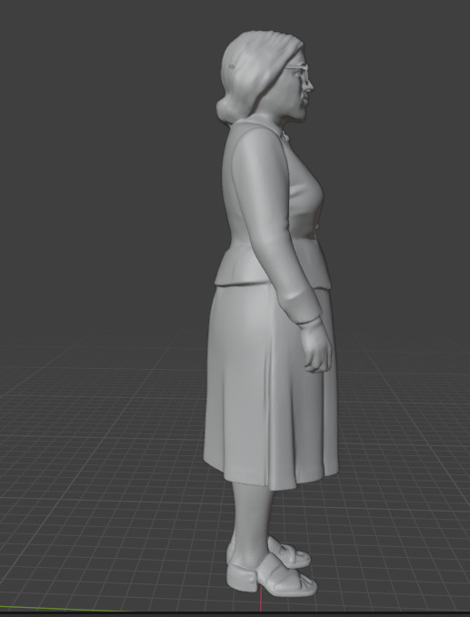 Rosa Parks 3D print model_10