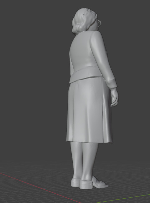 Rosa Parks 3D print model_4