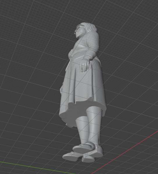 Rosa Parks 3D print model_7