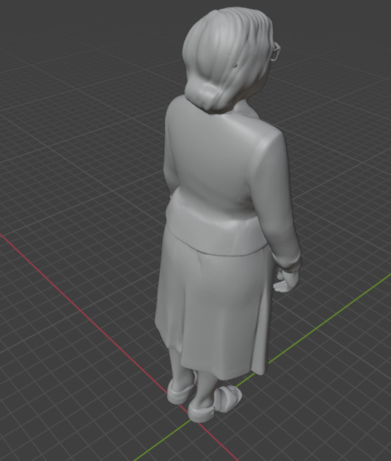 Rosa Parks 3D print model_25