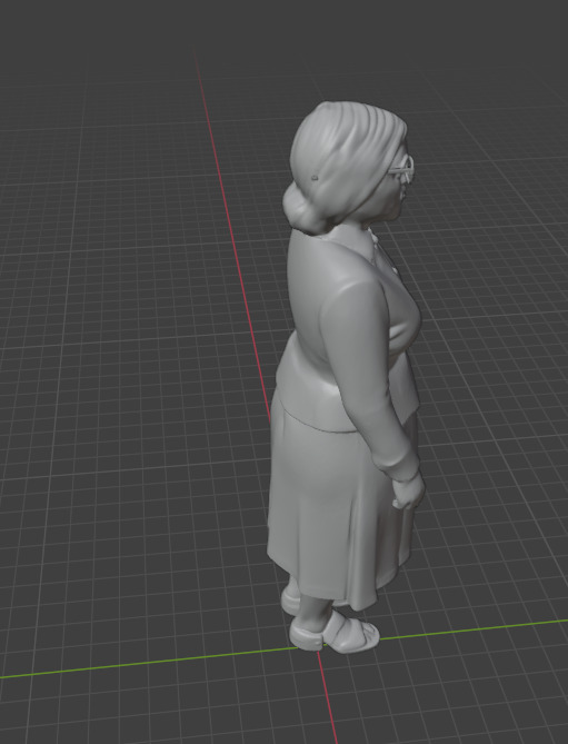 Rosa Parks 3D print model_5