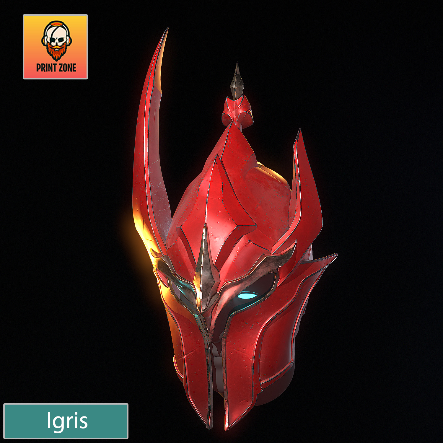 IGRIS Solo Leveling ARISE  Stl File 3D print model_5