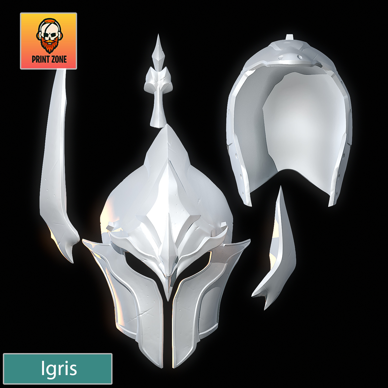 IGRIS Solo Leveling ARISE  Stl File 3D print model_6