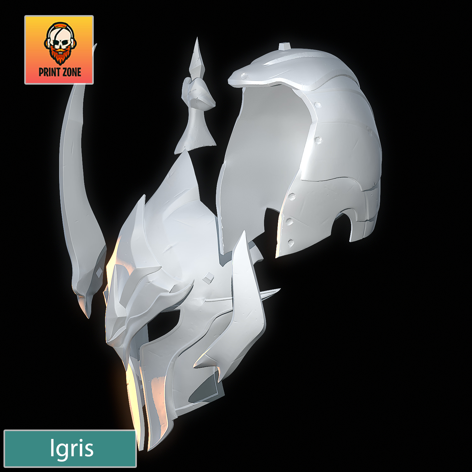 IGRIS Solo Leveling ARISE  Stl File 3D print model_7