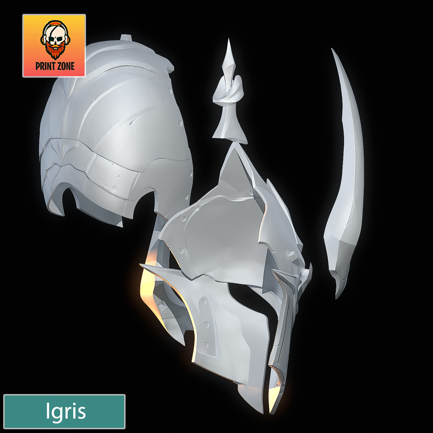 IGRIS Solo Leveling ARISE  Stl File 3D print model_9
