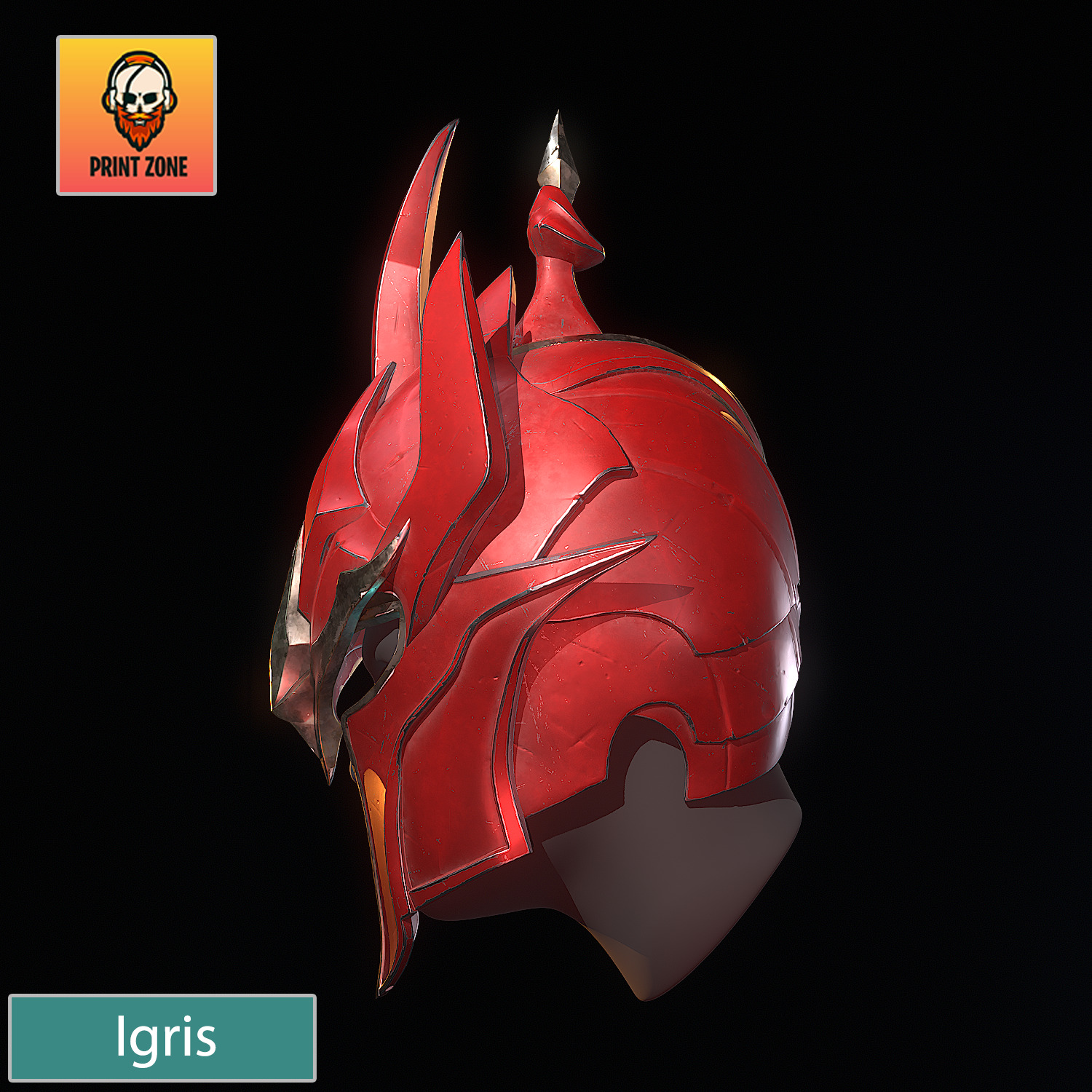 IGRIS Solo Leveling ARISE  Stl File 3D print model_2