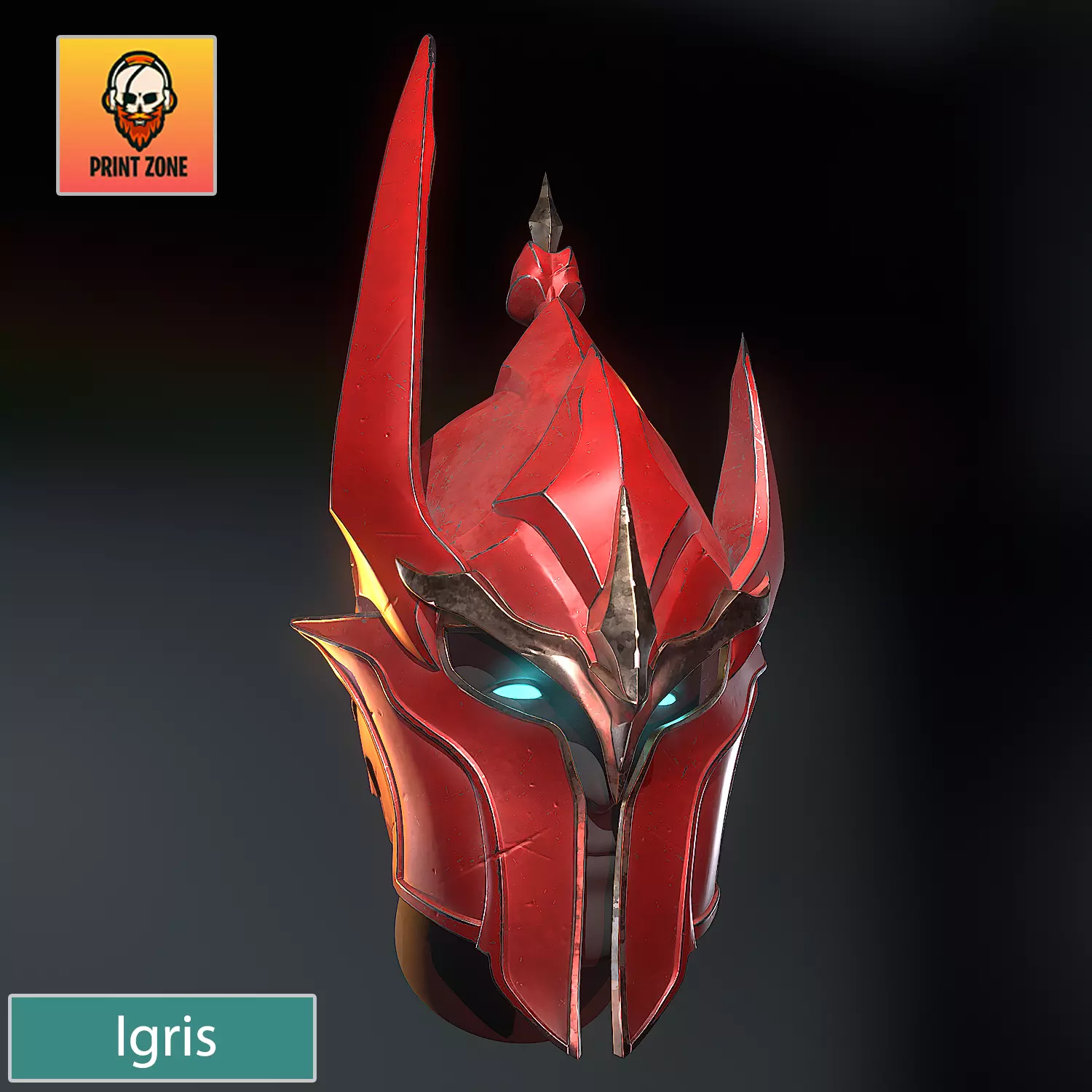 IGRIS Solo Leveling ARISE  Stl File 3D print model_0