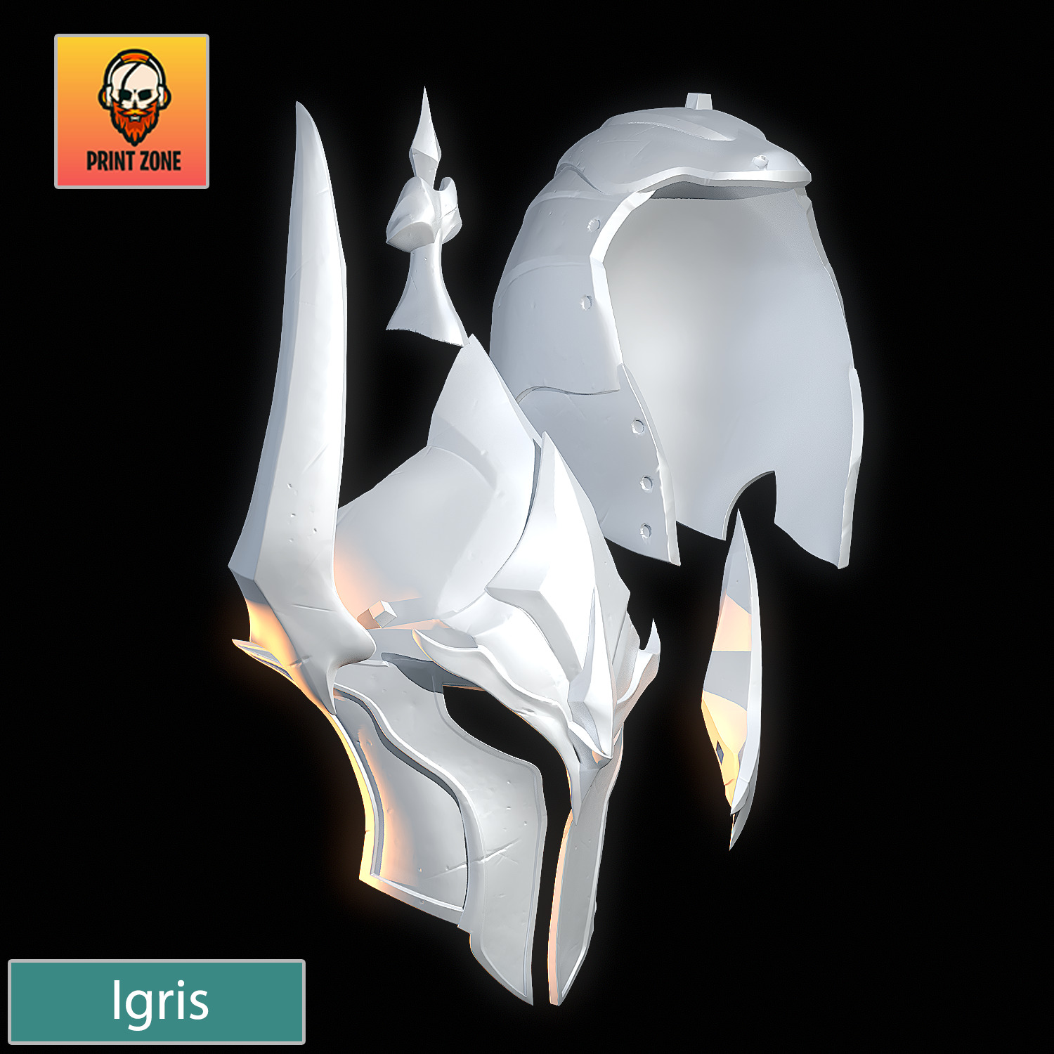 IGRIS Solo Leveling ARISE  Stl File 3D print model_8