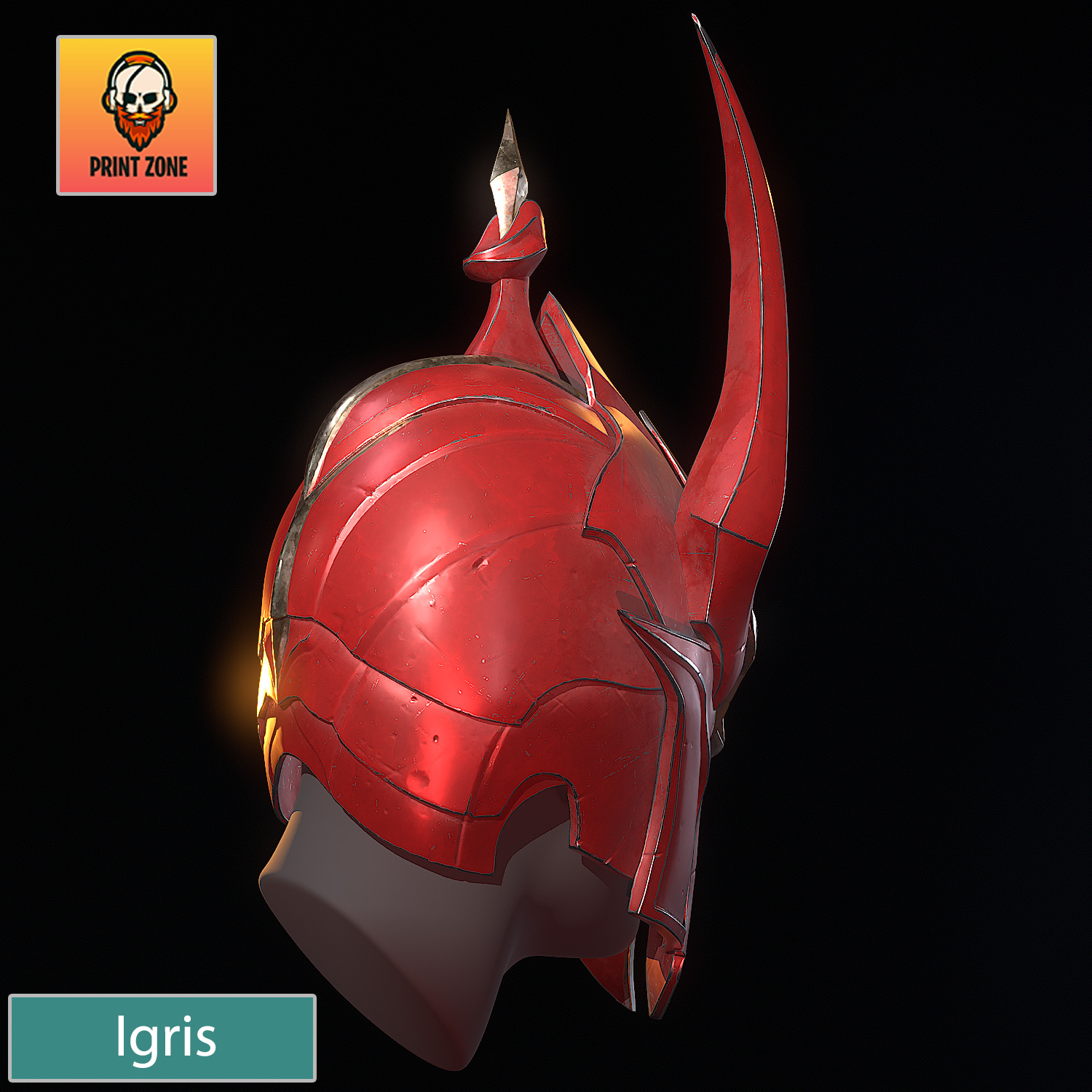 IGRIS Solo Leveling ARISE  Stl File 3D print model_4