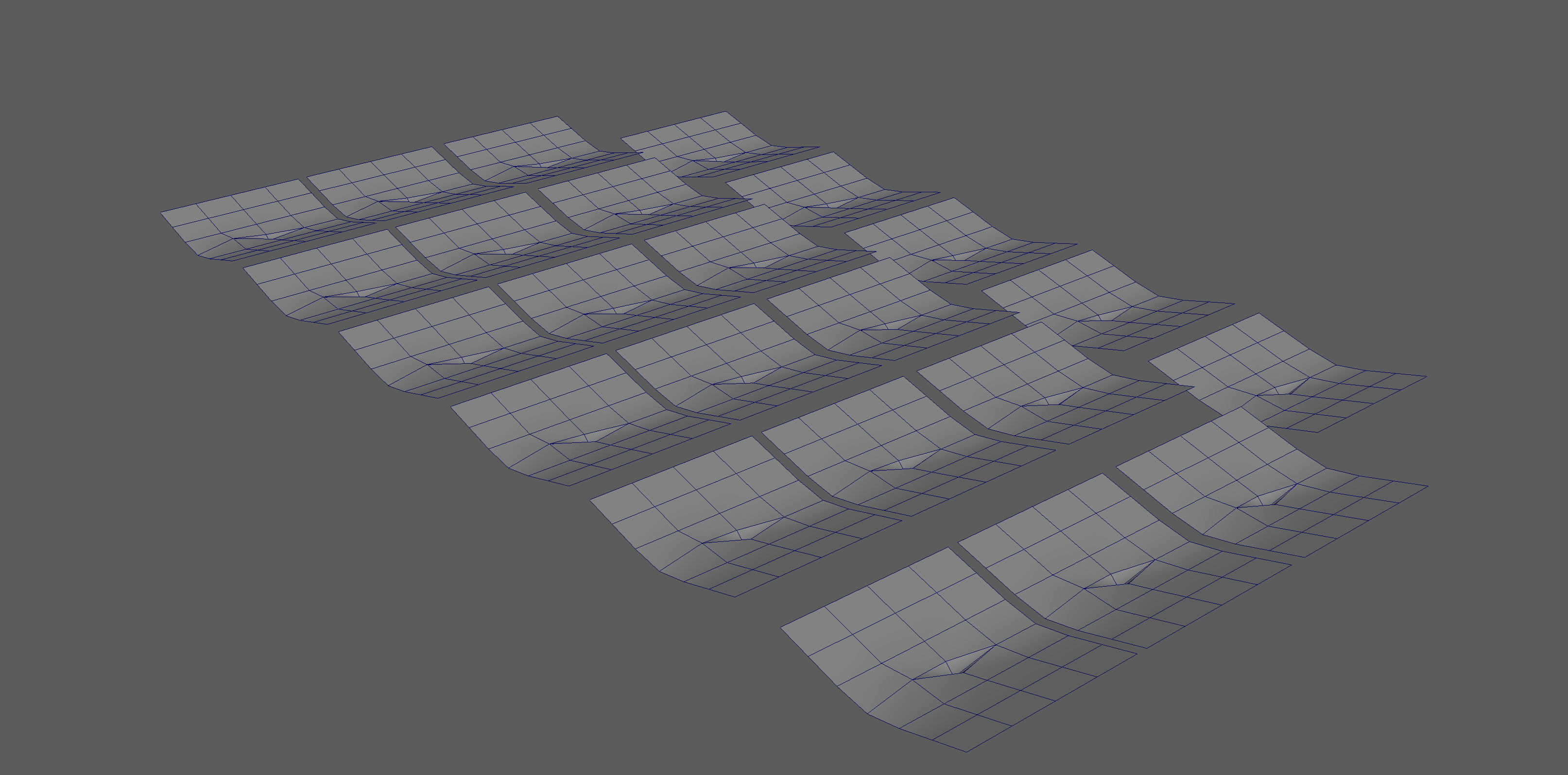 Butterflies Animated Rigged Collection Low-poly 3D model_10