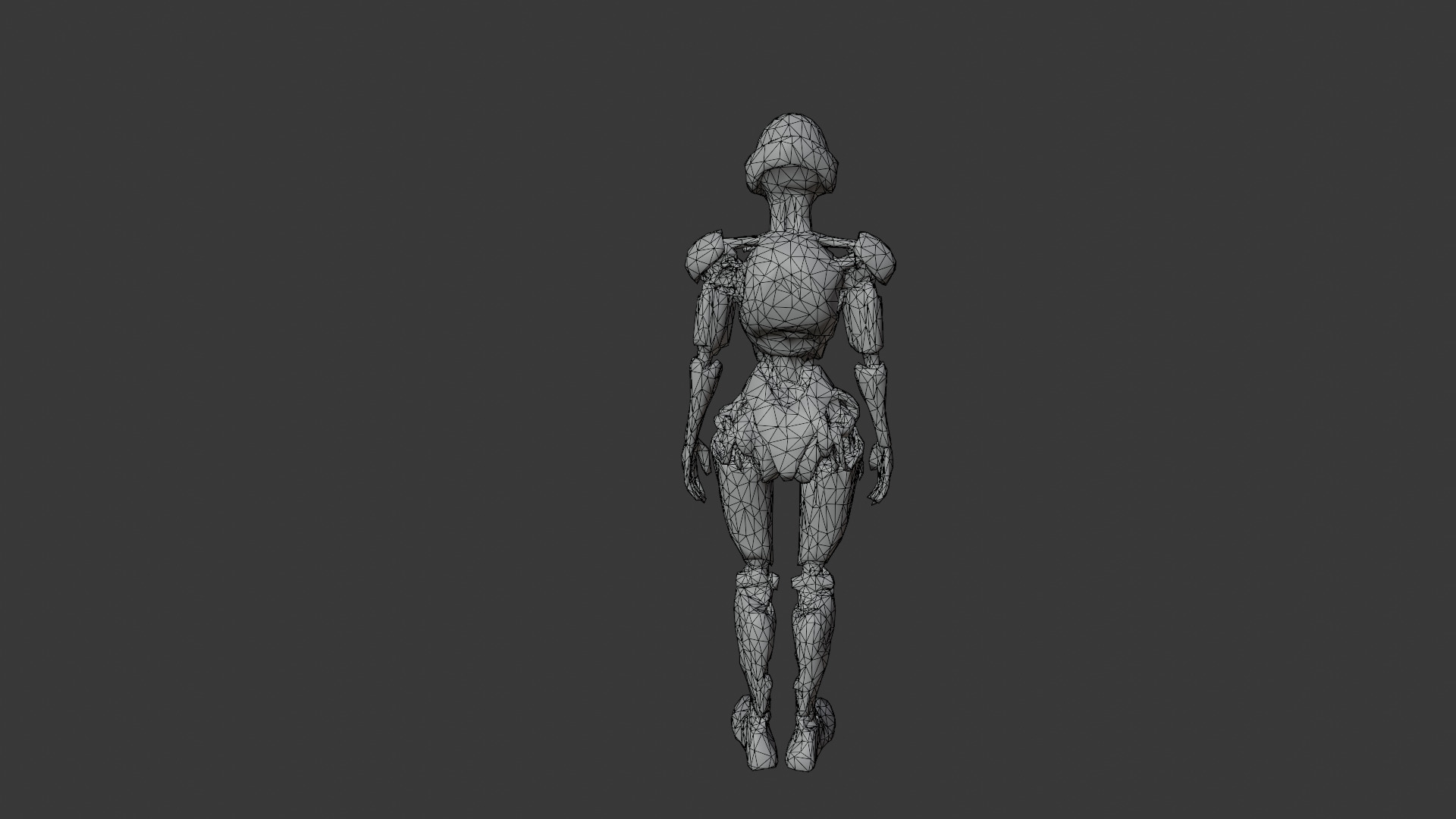 cyber woman 3D model_3