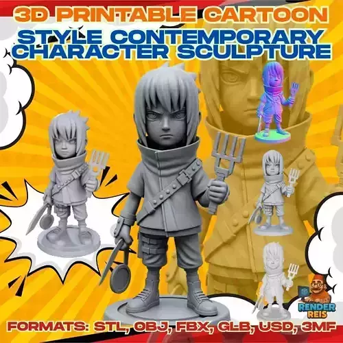 Cold Ninja Warrior Character Figure