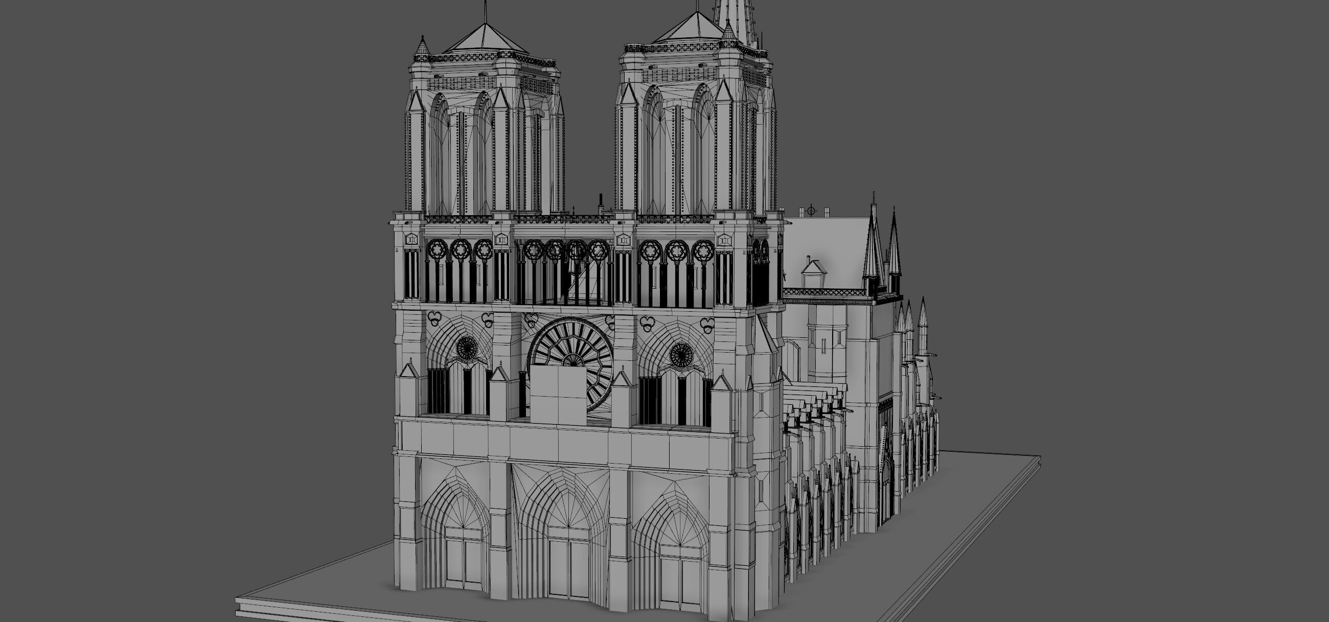 Notre Dame 3D model_14