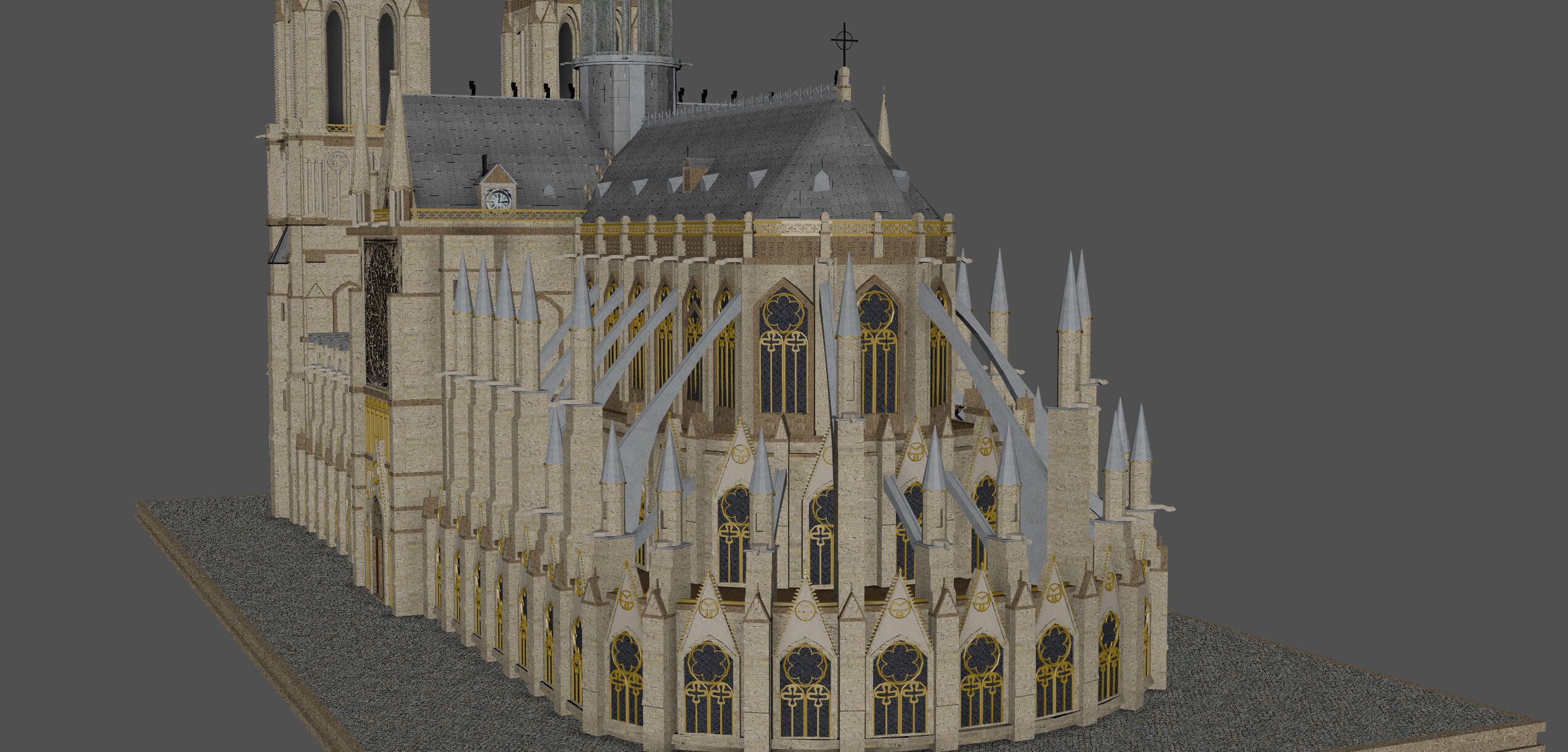 Notre Dame 3D model_17
