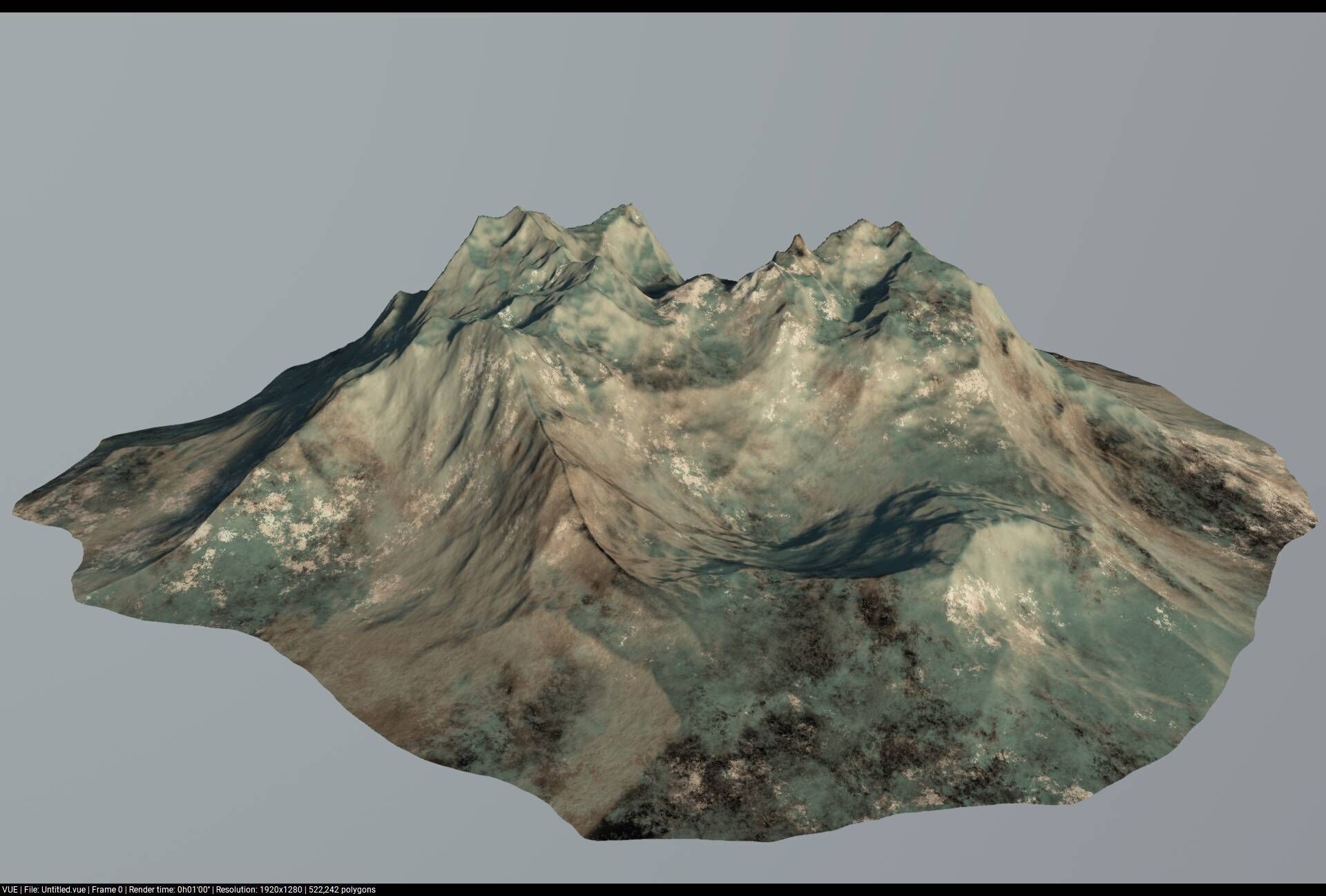 Dry Elements - Plants and terrains - 3D model 3D model_4