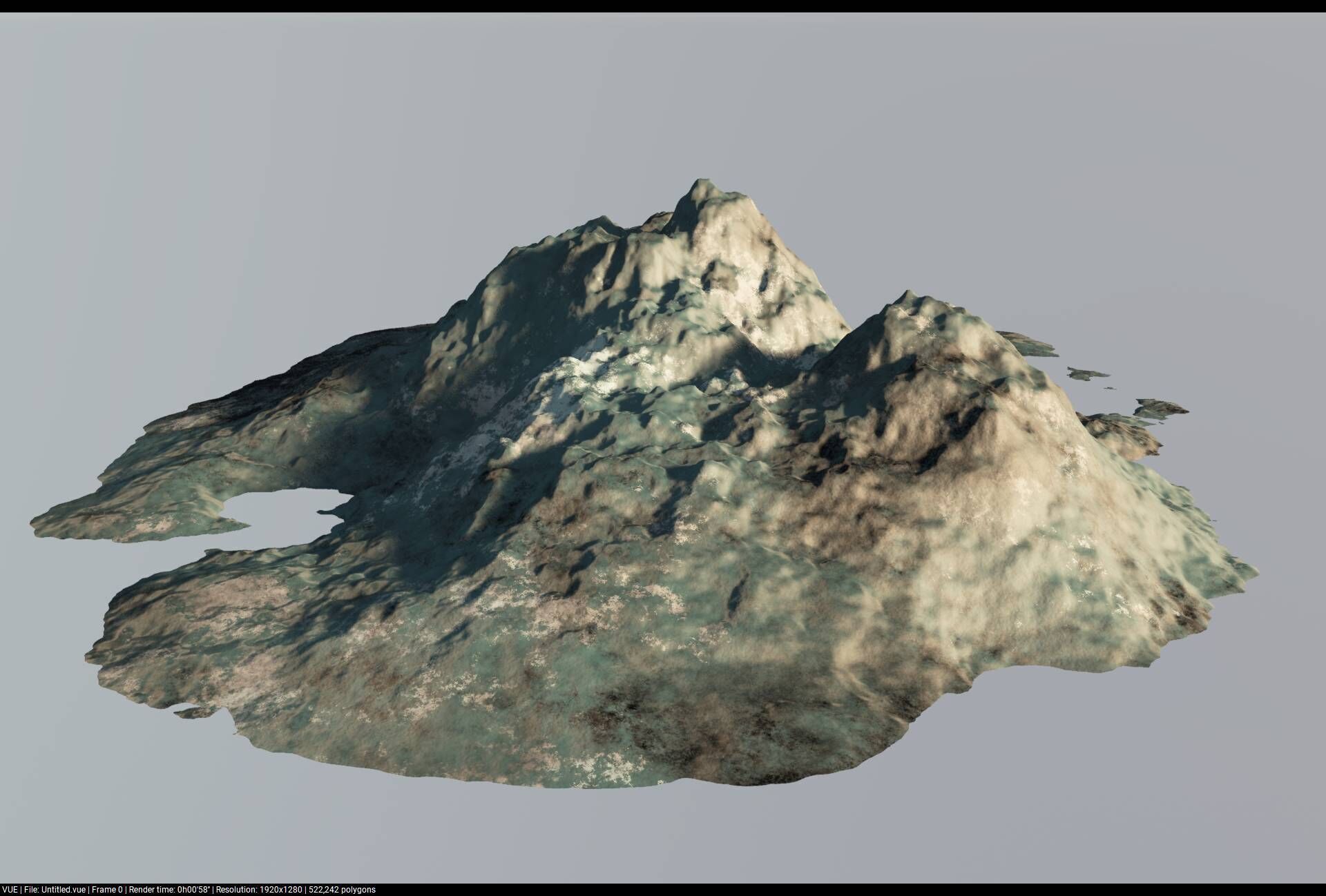 Dry Elements - Plants and terrains - 3D model 3D model_7