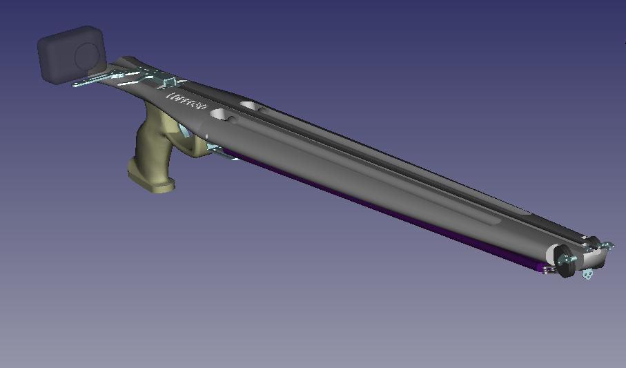 Inverter Vela 85 complete trigger mechanism project 3D model_39