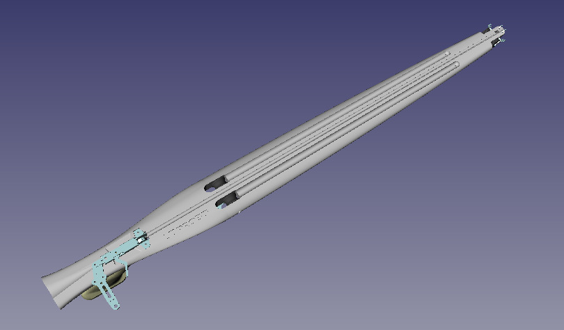 Inverter Vela 85 complete trigger mechanism project 3D model_67