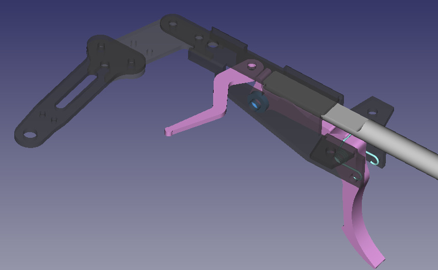 Inverter Vela 85 complete trigger mechanism project 3D model_18