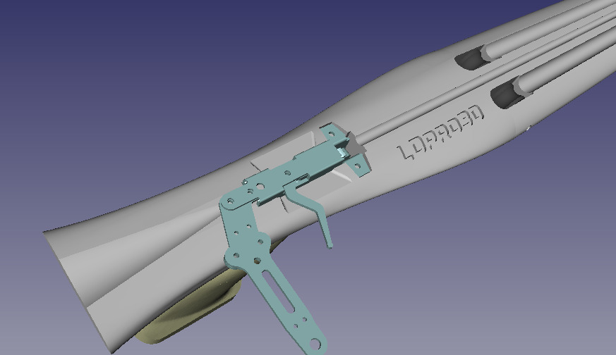 Inverter Vela 85 complete trigger mechanism project 3D model_69