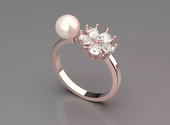 pearl jewelry ring pr0069