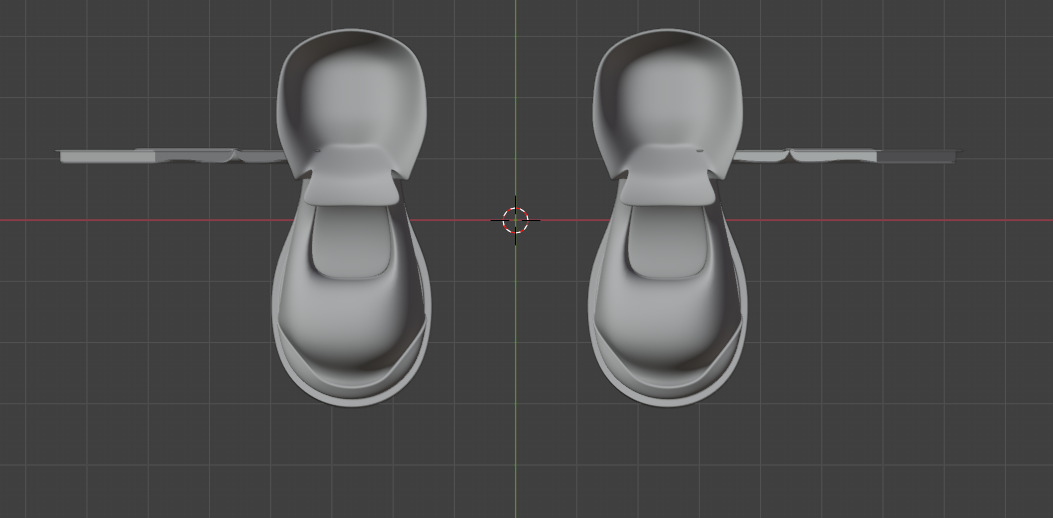 Halloween shoes 3D model_2