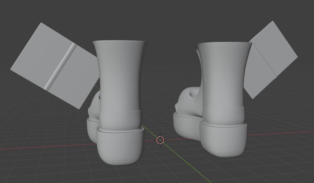 Halloween shoes 3D model_1