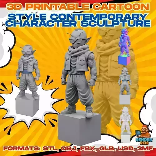 Alien Warrior Character Figure