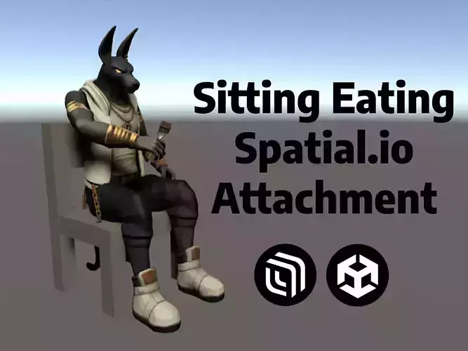 Fork Sitting Eating Spatialio Prefab