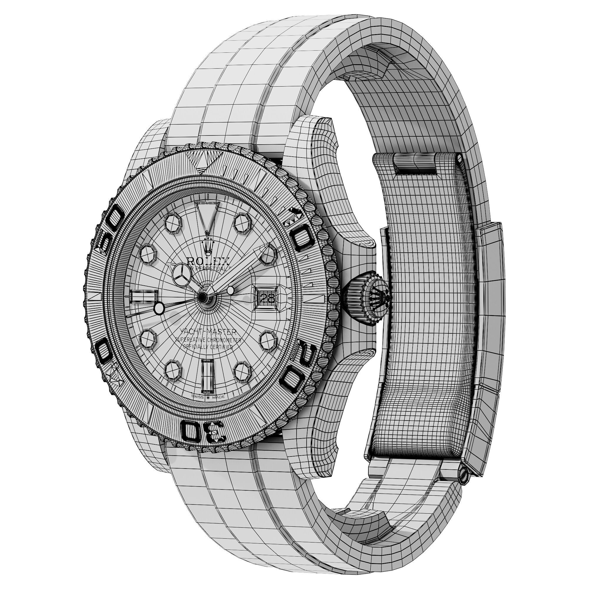 Rolex Yacht-Master 40 126655 3D model_7