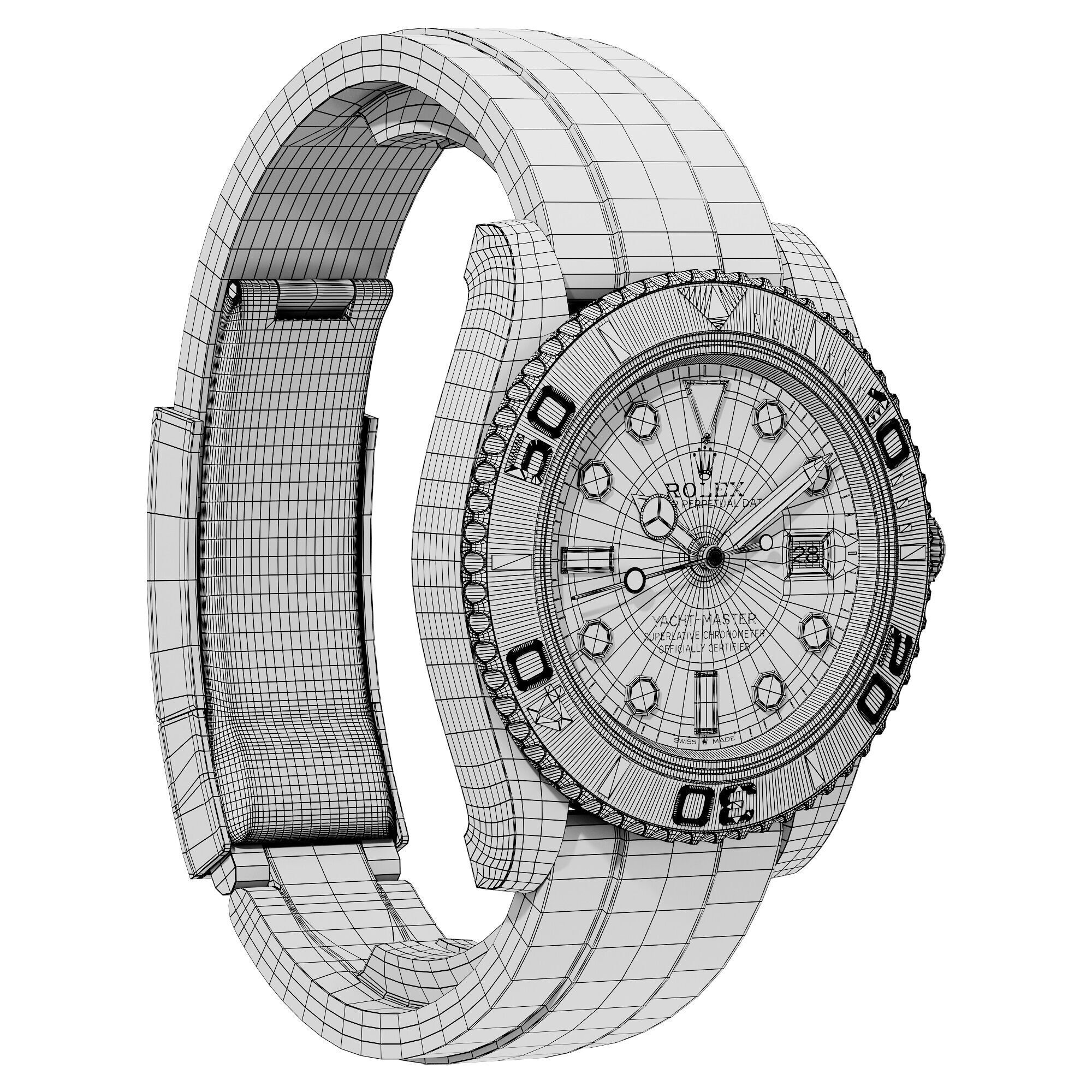 Rolex Yacht-Master 40 126655 3D model_6