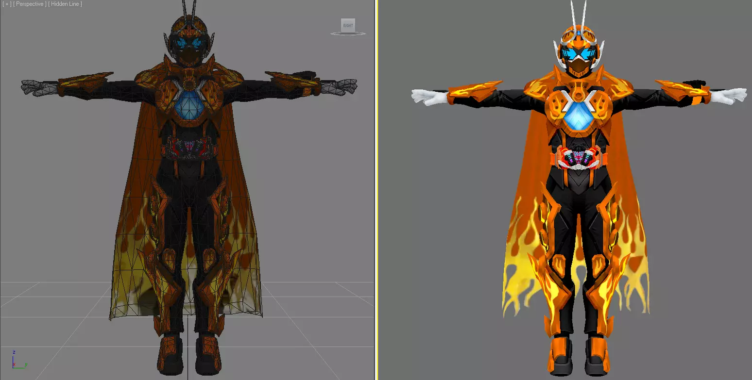 Kamen Rider Gotchard Daybreak 3d model 3D model