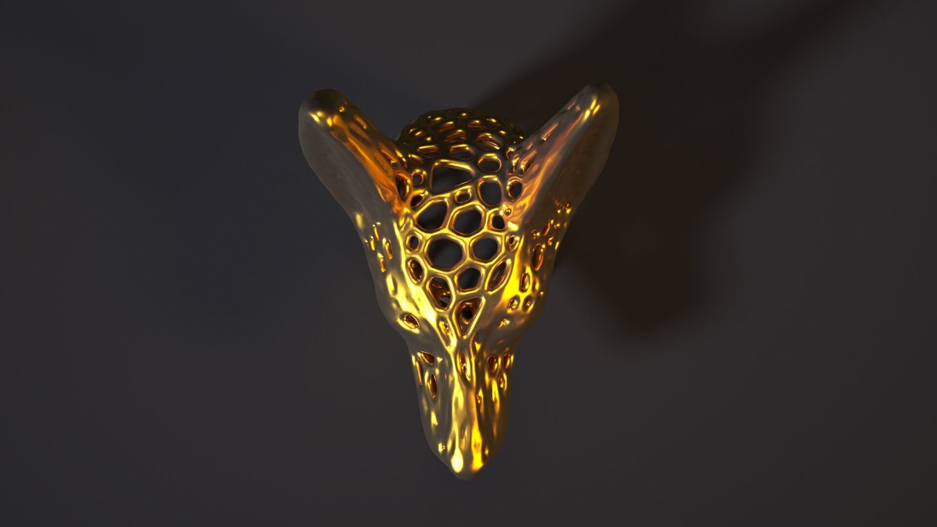 Anubis Voronoi 3D print model_8