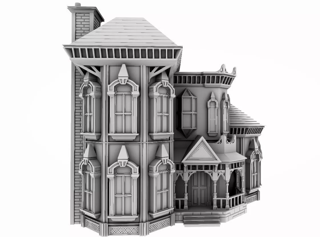 Victorian House model - Susan 3D print model