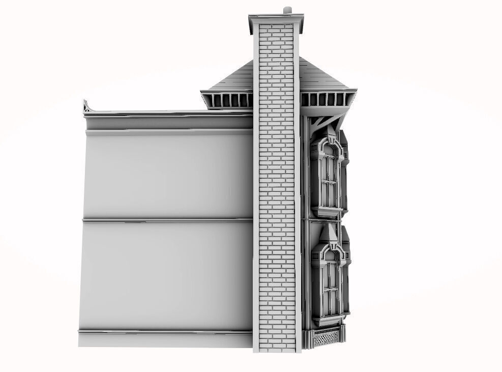 Victorian House model - Susan 3D print model_6