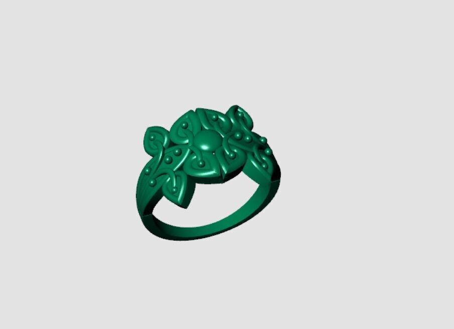 Rings 3D print model_2