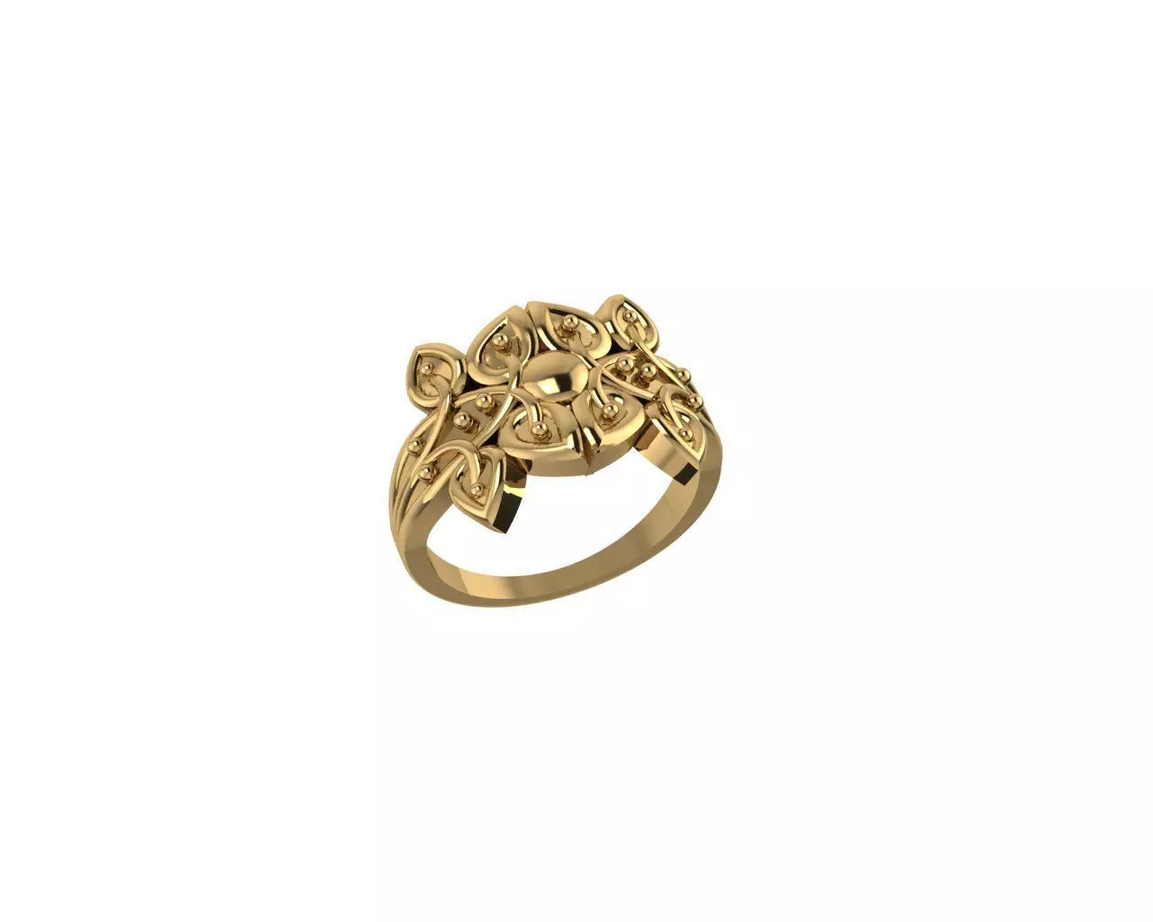 Rings 3D print model_0