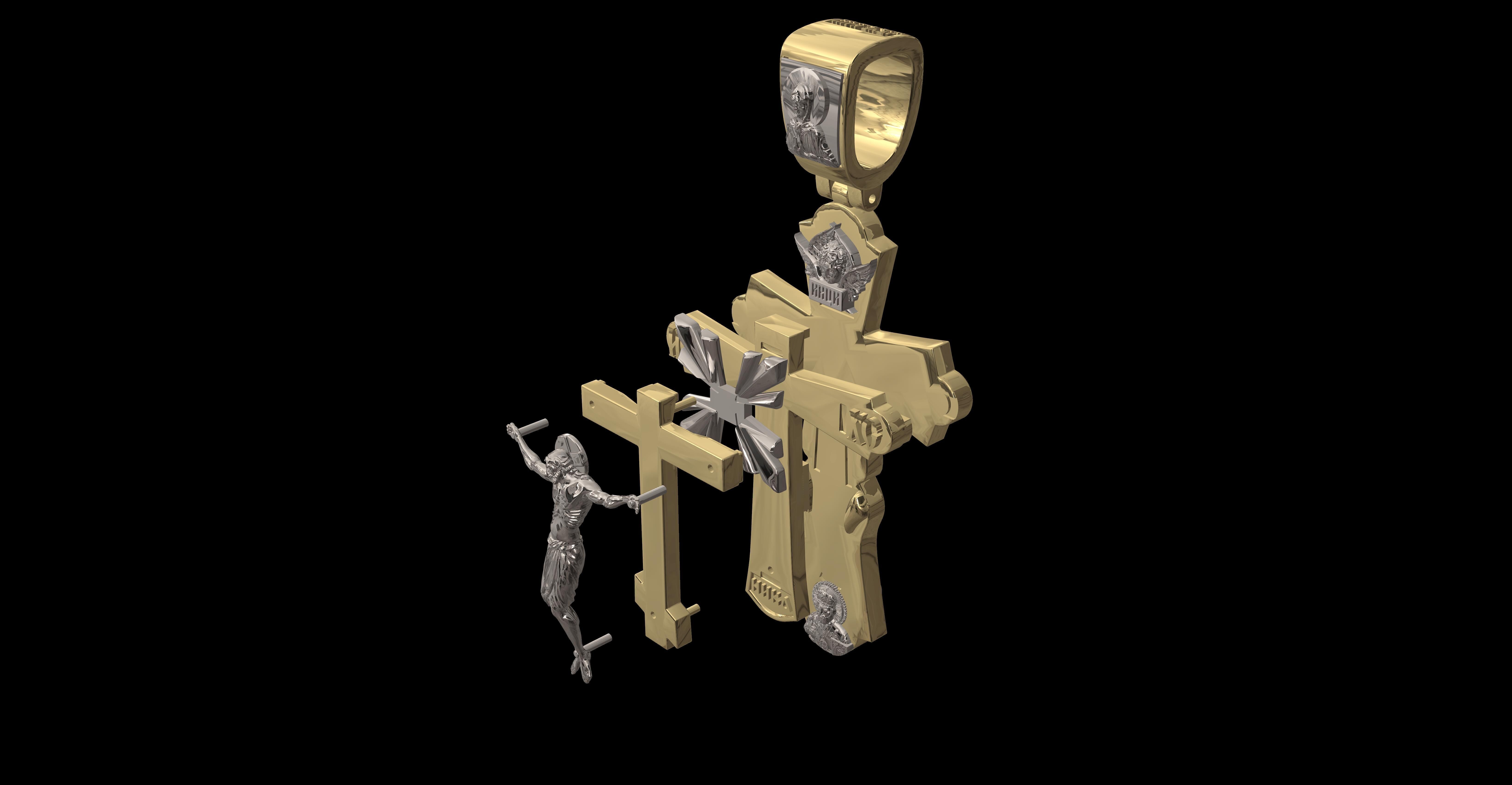 Jesus 4 3D print model_3