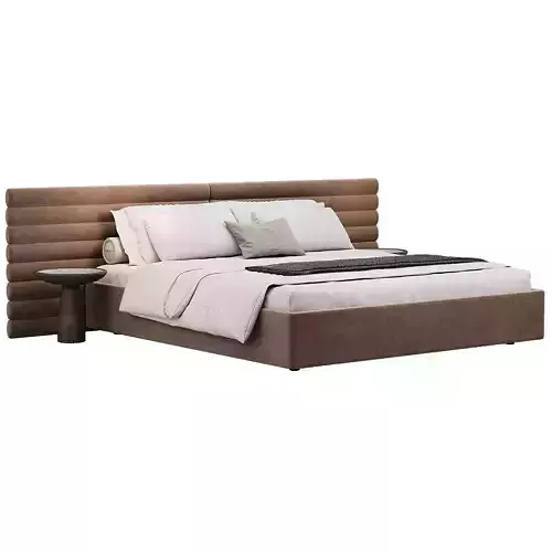 PAN FLUTE Bed By Saba Italia