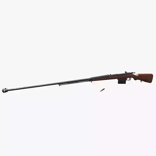 Wz 35 Anti-tank Rifle 1939 Low-poly PBR Low-poly 3D model