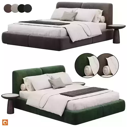 Margot Plus 160 Bed By Domkapa