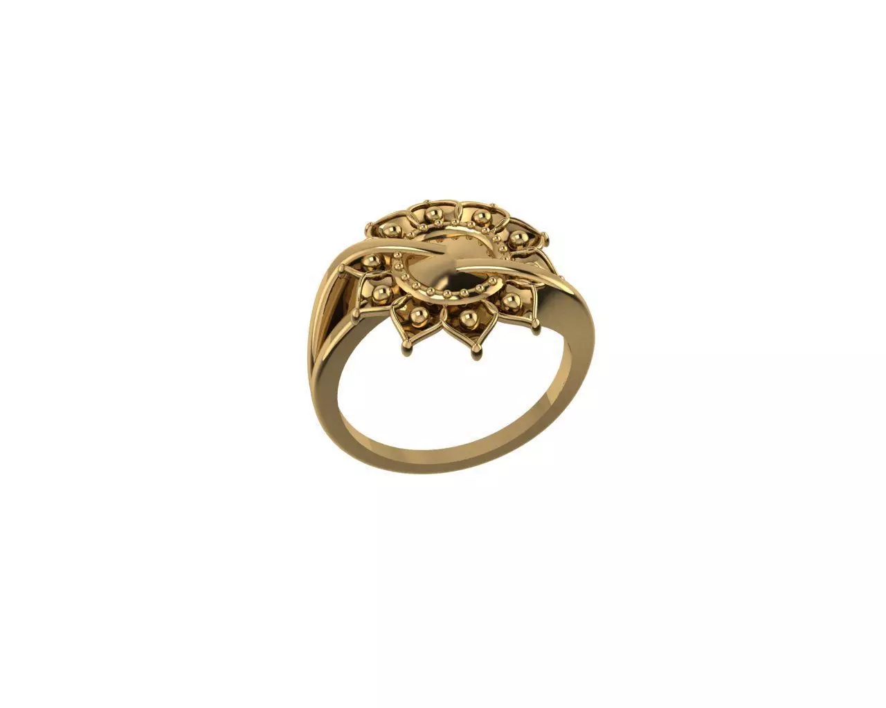Rings 3D print model_0
