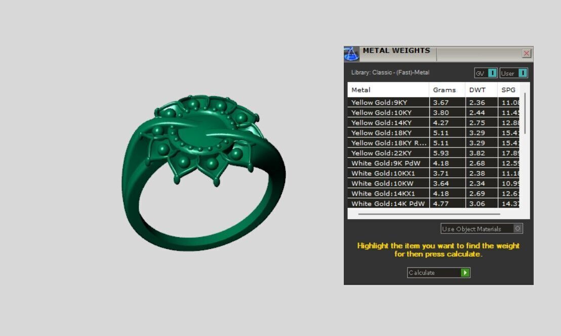 Rings 3D print model_3