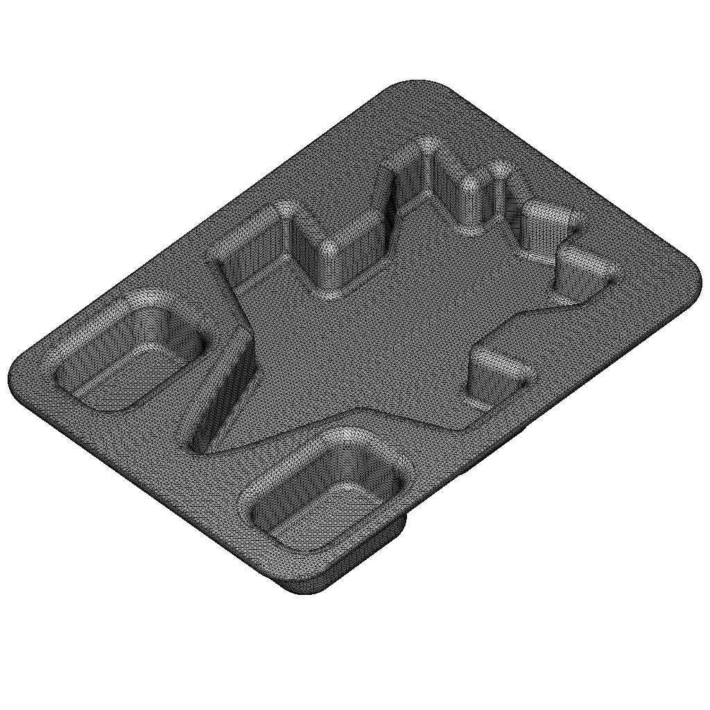 Kids Jet Dinner Plate 3D print model_4